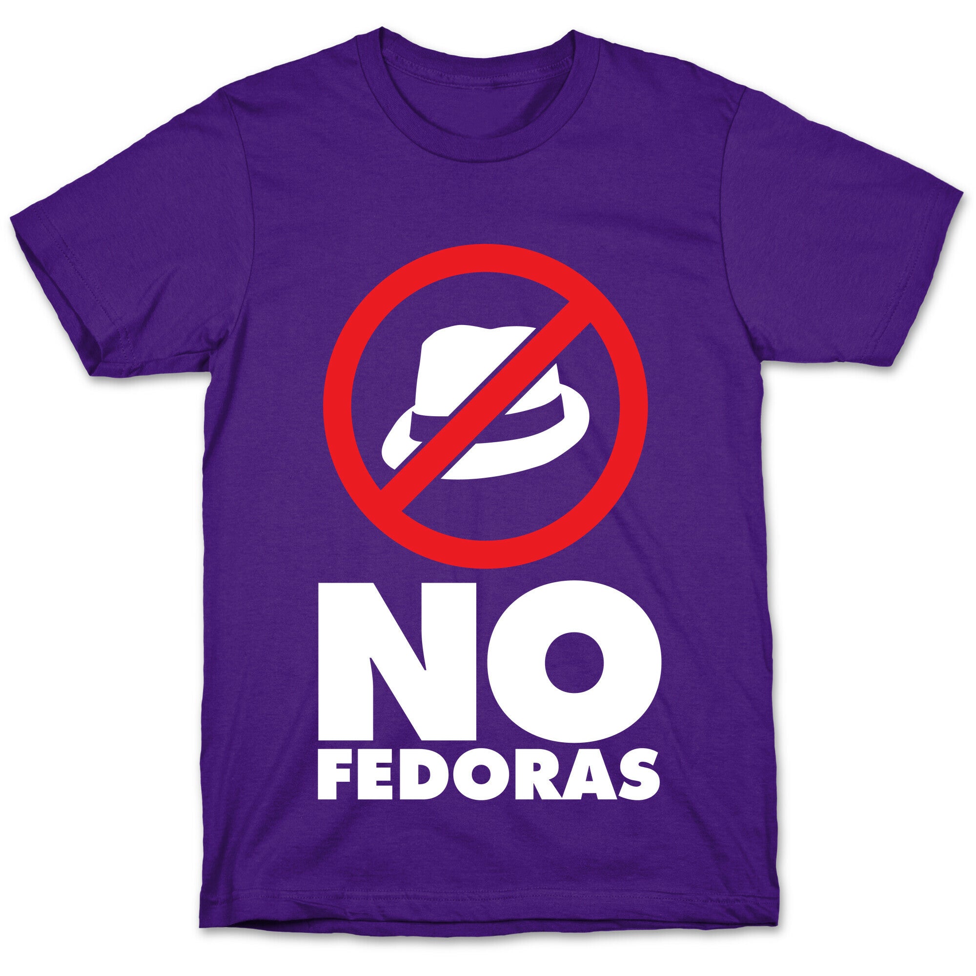 No Fedoras T-Shirt